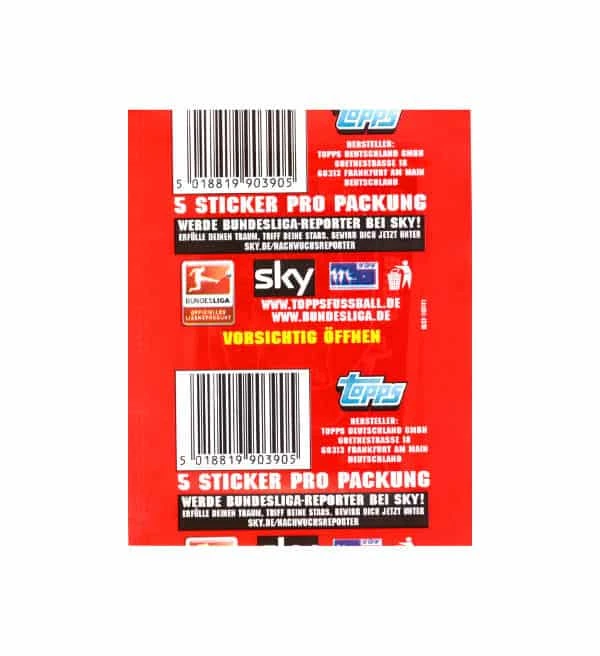 Topps Bundesliga Sticker 2011 / 2012 10 Tüten 2 Topps Bundesliga Sticker 2011 / 2012 10 Tüten – Bild 2