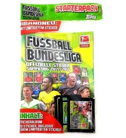 Topps Bundesliga Sticker 2015/2016 - Starterpack - Album + 20 Sticker