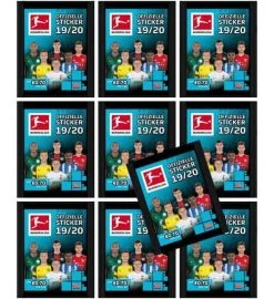 Topps Bundesliga Sticker 2019/2020 - 10 Tüten