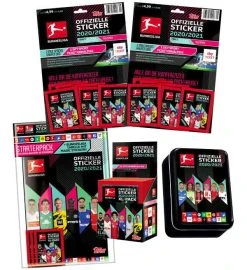 Topps Bundesliga Sticker 2020/2021 - Mega-Bundle
