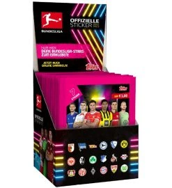 Topps Bundesliga Sticker 2022/2023 - Display Mit 50 Tüten