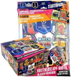 Topps Champions League Match Attax 2020/21 Starterpack + Display