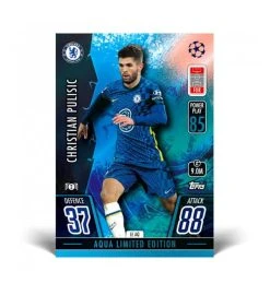 Topps Champions League Match Attax 2021/22 - Mega Tin Aqua