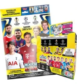 Topps Champions League Match Attax 2021/22 - Starterpack + Display