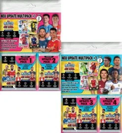 Topps Champions League Match Attax 2021/22 - Update Multipacks 1 + 2