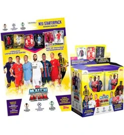 Topps Champions League Match Attax 2022/23 - Starterpack + Display