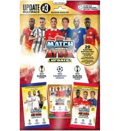 Topps Champions League Match Attax 2022/23 - Update Multipack 3