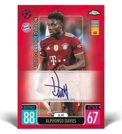 Topps Champions League Match Attax CHROME 2021/22 - Display Mit 18 Tüten