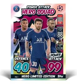 Topps Champions League Match Attax EXTRA 2021/22 - Mega Tin Set