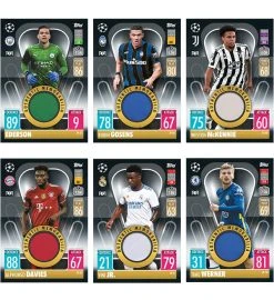 Topps Champions League Match Attax EXTRA 2021/22 - Mega Tin Power Attack -Spielkarten Shop topps champions league match attax extra 2021 22 relics