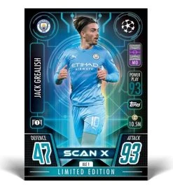 Topps Champions League Match Attax EXTRA 2021/22 - Mini Tin Blue Wave