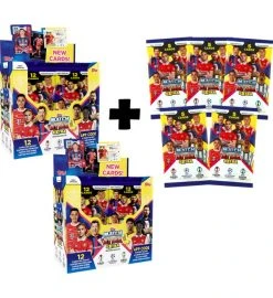 Topps Champions League Match Attax EXTRA 2022/23 - 2 Displays + 5 Extra Packs