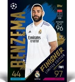 Topps Champions League Match Attax 2022/23 - Mega Tin FINISHERS