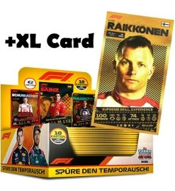 Topps Formula 1 Turbo Attax 2021 Trading Cards - Display + XL Card OC5