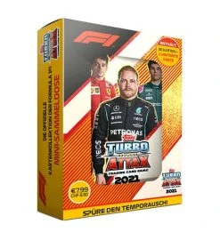 Topps Formula 1 Turbo Attax 2021 Trading Cards - Mini-Tin