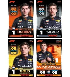 Topps F1 Turbo Attax 2022 Trading Cards - Alle 4 Multipack